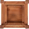 Blumenständer MAX Platte 4cm Eiche 30x30x40cm | Pflanzenständer Pflanzenregal Pflanzenhocker Bild 4