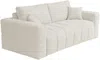 Vente-unique - ISSORO Sofa Stoff Beige - B 105 cm x H 90 cm x L 215 cm Bild 4
