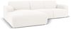 Micadoni Ecksofa Molino 4-Sitzer Links Boucle Weiß Bild 2