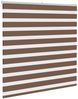 vidaXL Doppelrollo Braun 140x100 cm Stoffbreite 135,9 cm Polyester 4014321 Bild 3