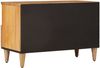 vidaXL TV-Schränk mit Regal Natur 70 x 33 x 46 cm Massivholz Mango 4018261 Bild 5