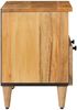 vidaXL TV-Schränk mit Regal Natur 70 x 33 x 46 cm Massivholz Mango 4018261 Bild 4