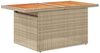vidaXL 6-tlg. Garten-Sofagarnitur mit Kissen Beige Poly Rattan 3327041 Bild 5