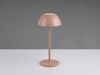 Akku LED Tischleuchte RICARDO kabellos für Innen & Außen, Coffee - 30cm klein Bild 5