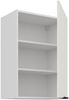 Küchen Hängeschrank 50 cm ARIA Weiss ultra matt + Weiss matt, hochwertige Fronten mit Anti Fingerprint Beschichtung Küchenzeile Küchenblock Bild 3