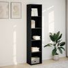 vidaXL Bücherregal Schwarz 40x30x189 cm Holzwerkstoff 857886 Bild 3