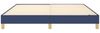 vidaXL Polsterbett, Stoff, 25,0 cm, Blau, 180x200 cm, mit Lattenrost, Natur Bild 5