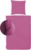 Hahn Renforce Bettwäsche 135x200 stonewashed fuchsia pink uni 123061-485 Bild 2