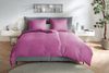 Hahn Renforce Bettwäsche 135x200 stonewashed fuchsia pink uni 123061-485 Bild 1