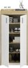 Schuhschrank >Pincas< in Artisan Eiche - 64x126x38cm (BxHxT) Bild 5