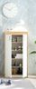 Schuhschrank >Pincas< in Artisan Eiche - 64x126x38cm (BxHxT) Bild 3