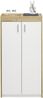 Schuhschrank >Pincas< in Artisan Eiche - 64x126x38cm (BxHxT) Bild 4