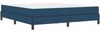 vidaXL Boxspringbett mit Matratze Blau 180 x 200 cm Stoff 3398513 Bild 4