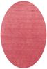 Gabbeh Teppich - Softy - Uni 230 x 150 cm - rosa - oval Bild 3