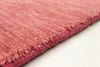 Gabbeh Teppich - Softy - Uni 230 x 150 cm - rosa - oval Bild 4