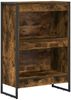 vidaXL Bücherregal Raucharbe 60 x 30 x 86,5 cm Holzwerkstoff 886386 Bild 2