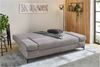 Schlafsofa Patty / Pit, Mikrofaser, Grau, 202 x 85 x 97 cm Bild 5