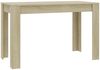 vidaXL Esstisch Sonoma-Eiche 120x60x76 cm Holzwerkstoff 800435 Bild 2