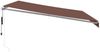 vidaXL Markise Manuell mit LED Braun 500x300 cm 3215383 Bild 5