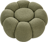 Pouf BEAUFORT Bouclé Grün Bild 5