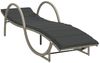 Sonnenliege 2 pcs, Gartenliege mit Auflagen Hellgrau Poly Rattan Bild 3