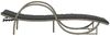 Sonnenliege 2 pcs, Gartenliege mit Auflagen Hellgrau Poly Rattan Bild 5