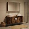 vidaXL Badezimmerschrank-Set 4 pcs Altholz Holzwerkstoff 3406469 Bild 4