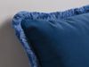 Micadoni Kissen Hippy Samt Blau Bild 3