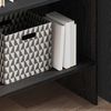 vidaXL Bücherregal Schwarz Eichen-Optik 60 x 35 x 180 cm Holzwerkstoff 875023 Bild 4