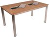 Gartentisch FINJA mit 2 Eisbehältern - Kunststoff, Champagner, 150x90x75cm | Terrassentisch Wetterfest Outdoor Tisch Bild 4