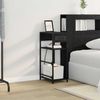 vidaXL Nachttisch Schwarz Eichen-Optik 40 x 27 x 76 cm Holzwerkstoff 859570 Bild 4