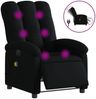 vidaXL Massagesessel Elektrisch Schwarz Stoff 3204082 Bild 2