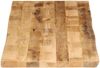 vidaXL Tischplatte mit Baumkante 140x60x3,8 cm Raues Mango Massivholz 370697 Bild 4