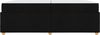 vidaXL Bettrahmen mit Matratze Schwarz 200 x 200 cm Stoff 3399379 Bild 5
