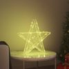 vidaXL 3D Stern mit 50 LEDs Warmweiß 55 x 53.5 x 10 cm Acryl 42019098 Bild 3