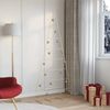 vidaXL Metall Weihnachtsbaum Gold 211 cm Pulverbeschichteter Stahl 42019168 Bild 1