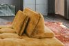 KAWOLA Sofa WIOLO Schlafsofa Daybed velvet cognac 80 x 110 x 240 cm Bild 5