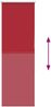 vidaXL Verdunkelungsrollo Rot 50x130 cm Stoffbreite 45,7 cm Polyester 4011742 Bild 5