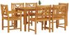 vidaXL Garten Essgruppe 7 pcs Braun Massivholz Akazie 3375651 Bild 3