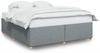 vidaXL Bettgestell ohne Matratze Hellgrau 180x200 cm Stoff 3284750 Bild 2
