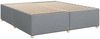 vidaXL Bettgestell ohne Matratze Hellgrau 180x200 cm Stoff 3284750 Bild 3