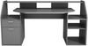 FMD Möbel - ZOCKER 1 - Gaming Schreibtisch - melaminharzbeschichtete Spanplatte - anthrazit - 50,4T x 180B x 92,2H cm Bild 2