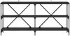 vidaXL Konsolentisch mit Regal Schwarz Eichen-Optik 160 x 30 x 75 cm 881904 Bild 5