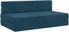 vidaXL Klappsofa Bett Blau 152 x 86,5 x 60 cm Stoff 900125 Bild 2
