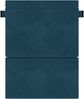 vidaXL Klappsofa Bett Blau 152 x 86,5 x 60 cm Stoff 900125 Bild 3