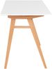 Schreibtisch >Vojens< in Weiss, MDF - 120x75x60cm (BxHxT) Bild 4