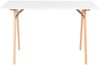 Schreibtisch >Vojens< in Weiss, MDF - 120x75x60cm (BxHxT) Bild 3