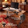 Arebos Schreibtisch Computer-Bürotisch 120 x 60 cm, elektrisch Memory-Funktion, 72-118 cm höhenverstellbar, Hebekapazität: 50 kg Bild 3