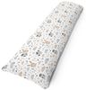 Amilian Seitenschläferkissen 150 cm x 40 cm (Made in EU), Stillkissen, Lagerungskissen, Schwangerschaftskissen zum Schlafen, Pregnancy Pillow, Lagerungskissen mit Bezug Bild 4