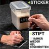 LINFELDT Vorratsdose 16er Set Vorratsdosen mit Deckel - Aufbewahrungsbox Küche, (25-tlg), 16er Set Bild 2